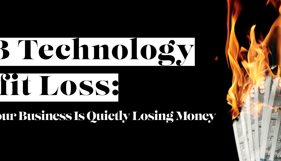 SMB Technology Profit Loss: Where Your Business Is Quietly Losing Money